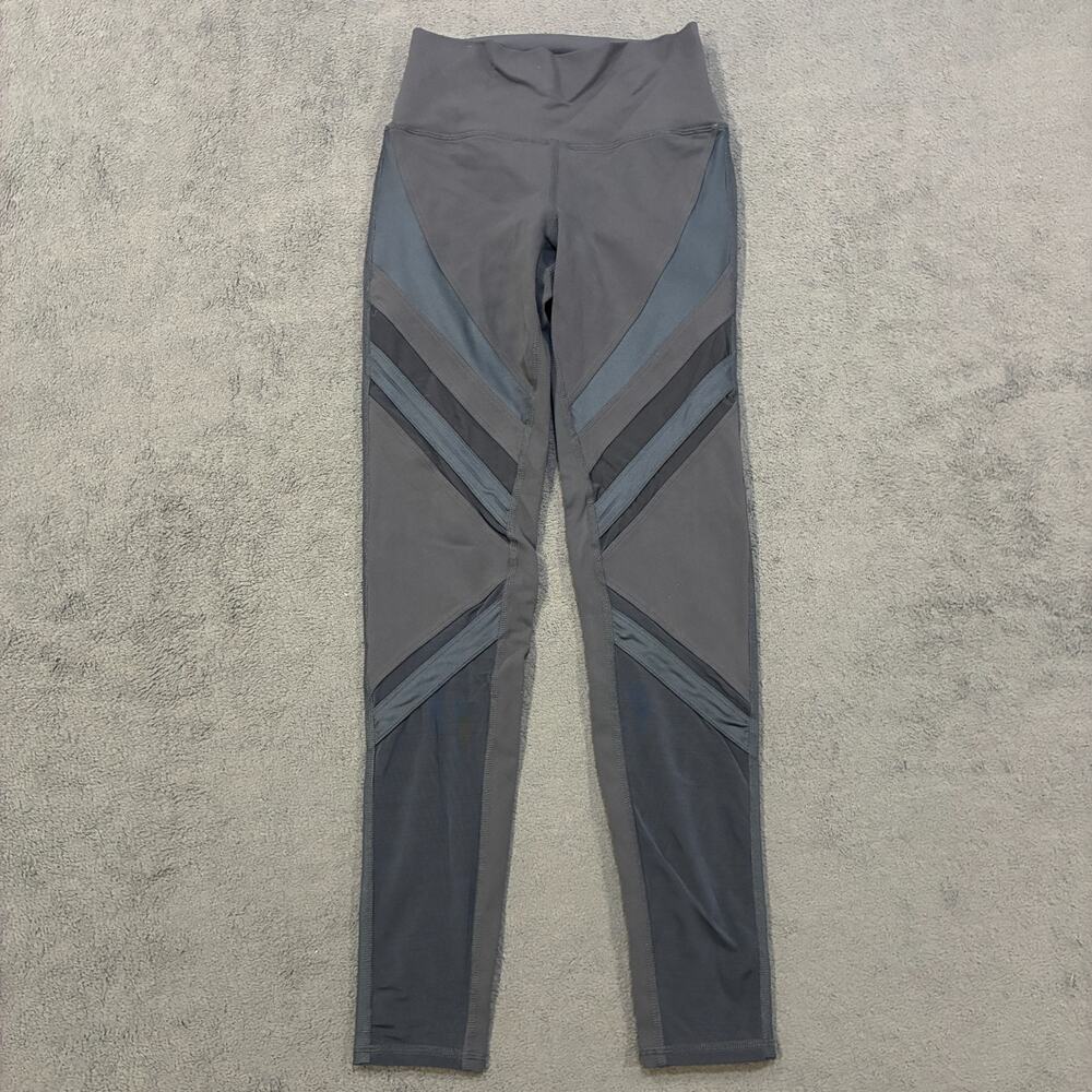 Alo Yoga High-Waist Epic Gray Athletic Workout Leggings Women’s Size Small